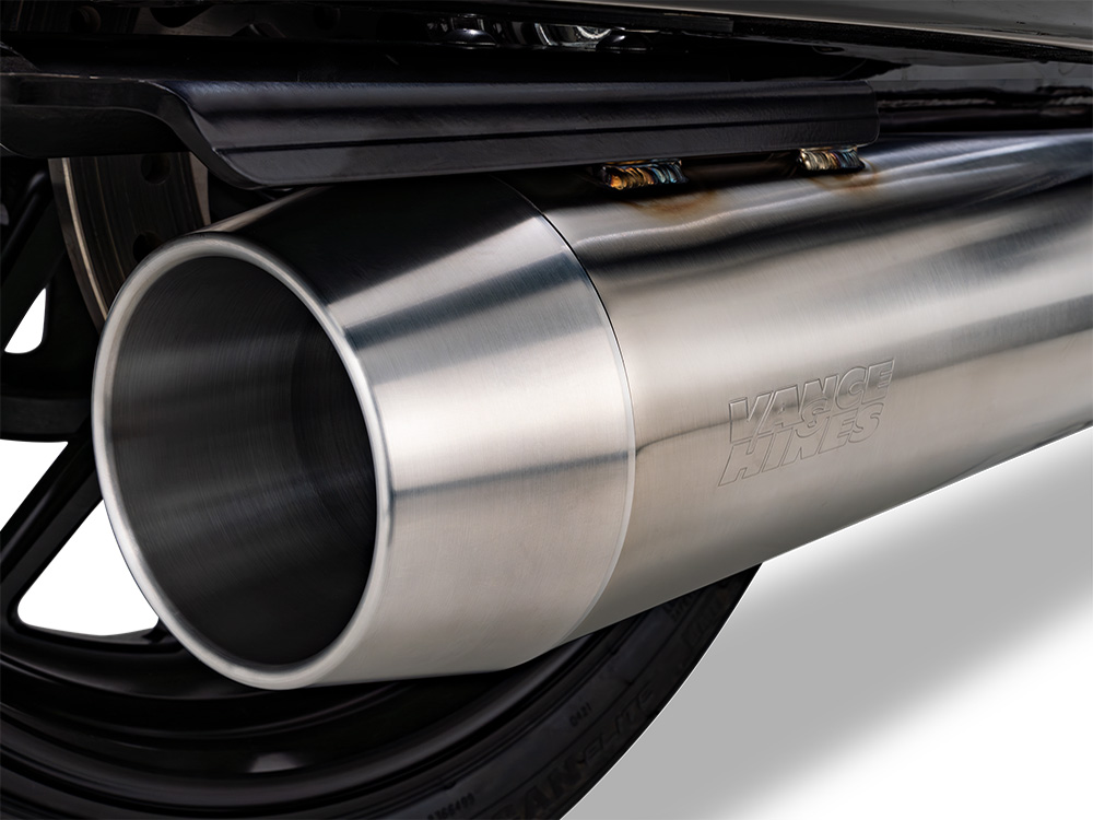 Gaslighter 2-into-1 Exhaust - Stainless Steel. Fits Touring 2017up Vance and Hines - Image 4