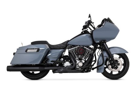 Power Duals Right Side Tuck & Under Headers - Black. Fits Touring 2009-2016 Vance and Hines