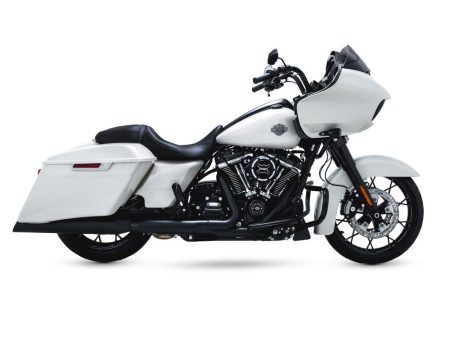 4.5in. Backslash Slip-On Mufflers - Black. Fits Touring 2017up Vance and Hines