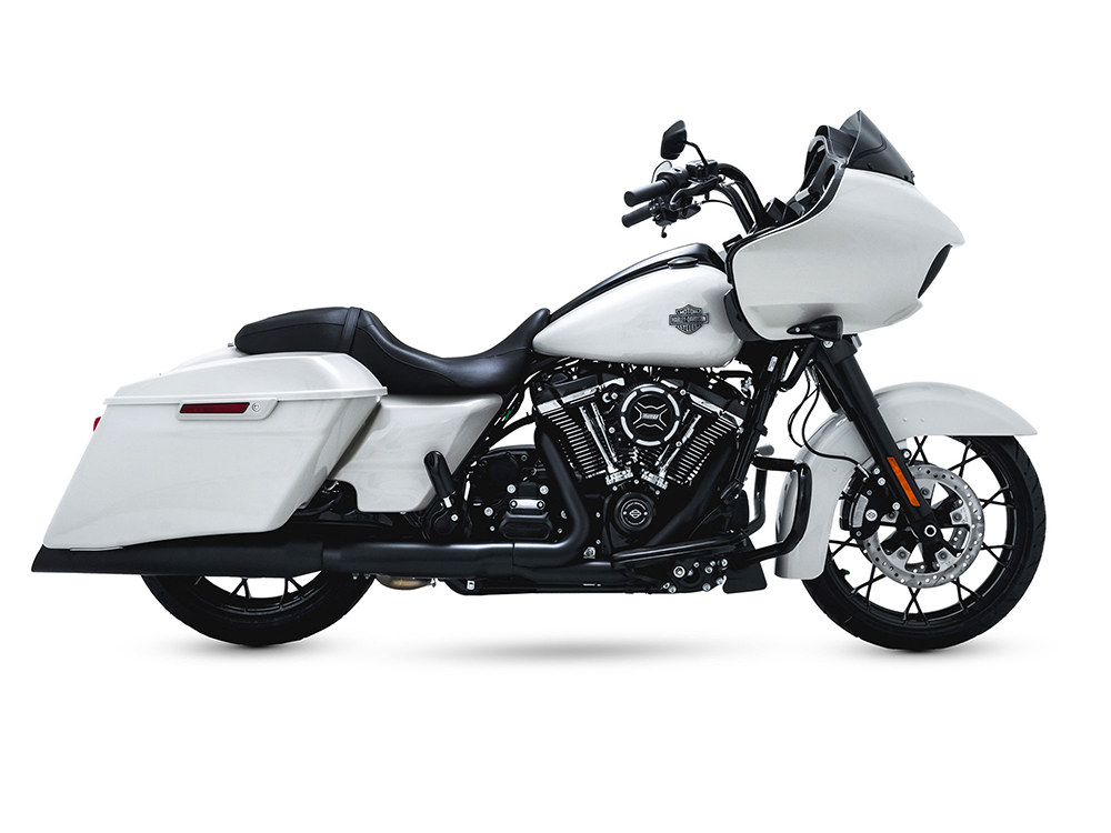 4.5in. Backslash Slip-On Mufflers - Black. Fits Touring 2017up Vance and Hines - Image 2