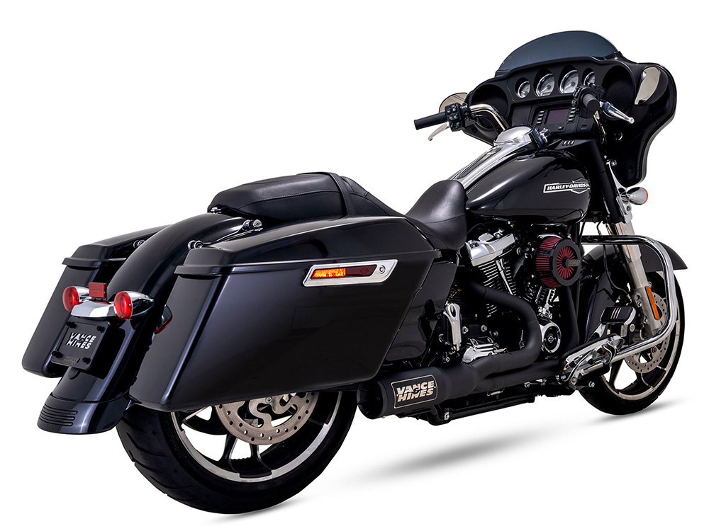 Hi-Output RR - Black. Fits Touring 2017up Vance and Hines - Image 2