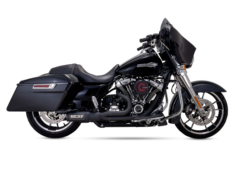 Hi-Output RR - Black. Fits Touring 2017up Vance and Hines