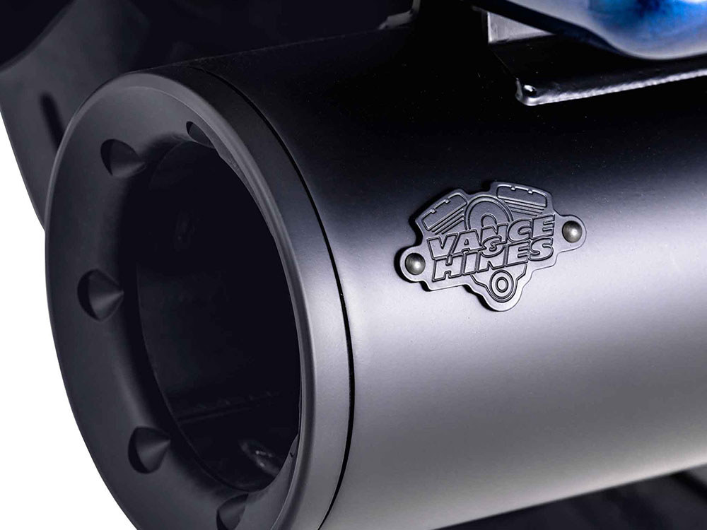 Pro Pipe 2-into-1 Exhaust - Black. Fits Touring 2017up Vance and Hines - Image 3